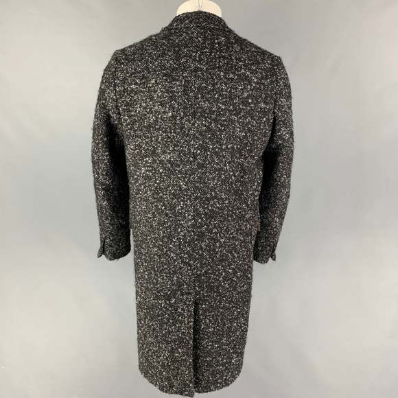 PS by PAUL SMITH Black Grey Tweed Wool Blend Coat - Picture 3 of 7